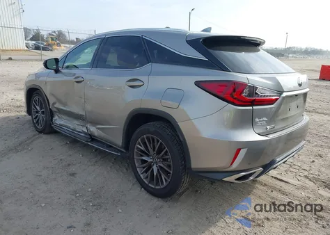 2017 Lexus Rx 350 F Sport из США, поврежденный, VIN 2T2BZMCAXHC123473